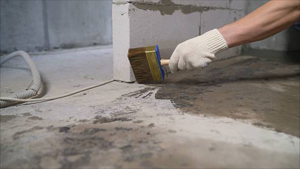 SJ Waterproofing Pros Waterproofing coverage map for Caledonia, WI and surrounding area